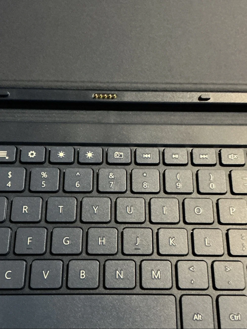 Tablet Keyboard Case - Dark‎ Blue Magnetic Folio android
